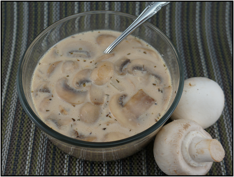 creamy mushroom soup distinctly tea inc