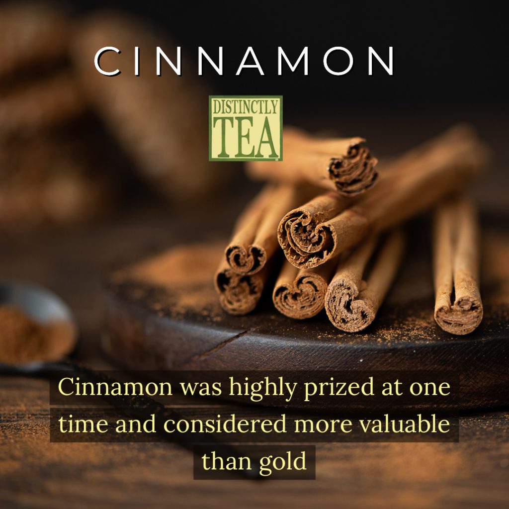 organic cinnamon from distinctly tea