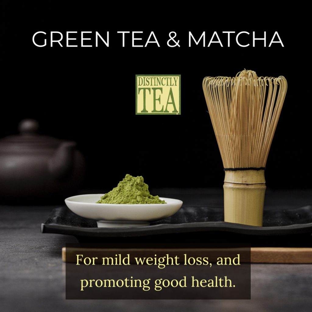 Green tea and matcha from distinctly tea