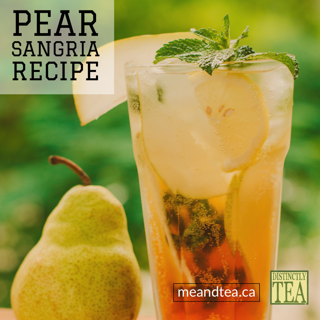 Pear Sangria recipe from distinctly tea
