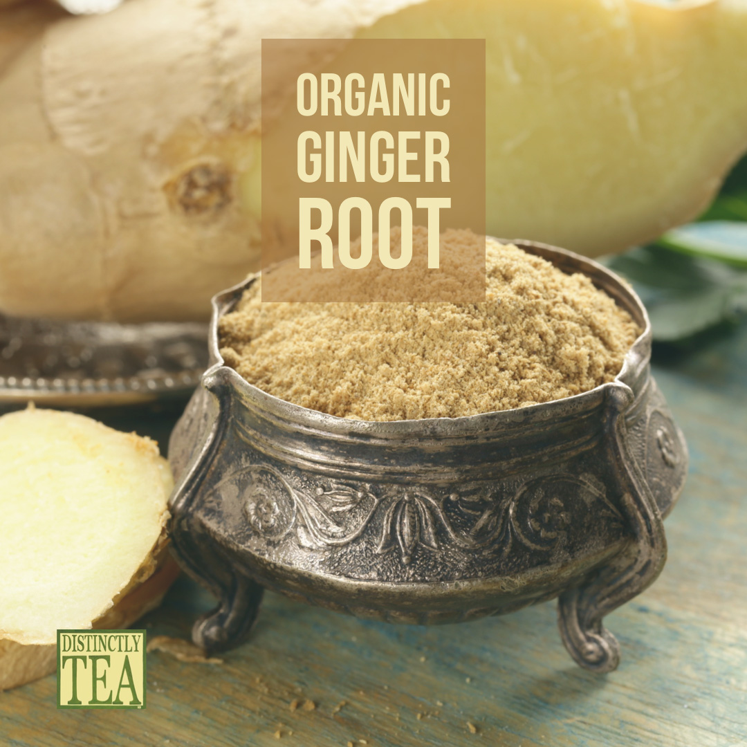 organic ginger root from distinctly tea