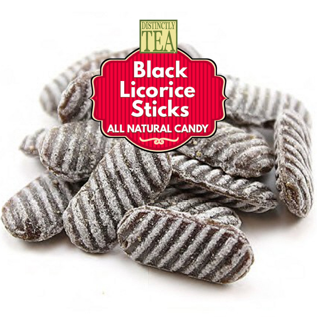 black licorice sticks candy old fashioned candy from distinctly tea inc
