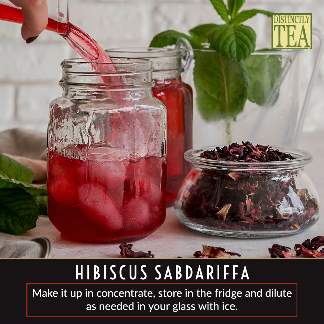 hibiscus tea from distinctly tea