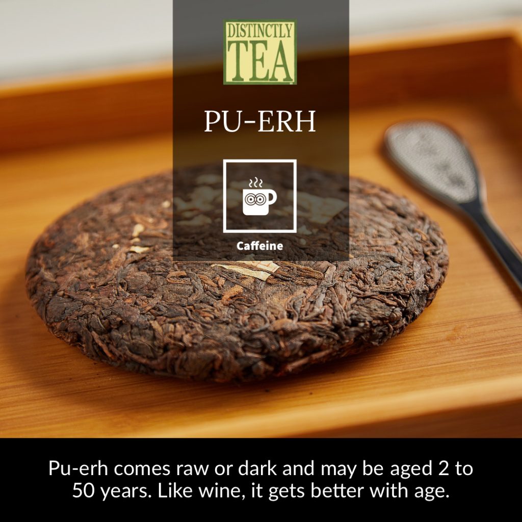 Pu-Erh tea from distinctly tea inc waterloo ontario