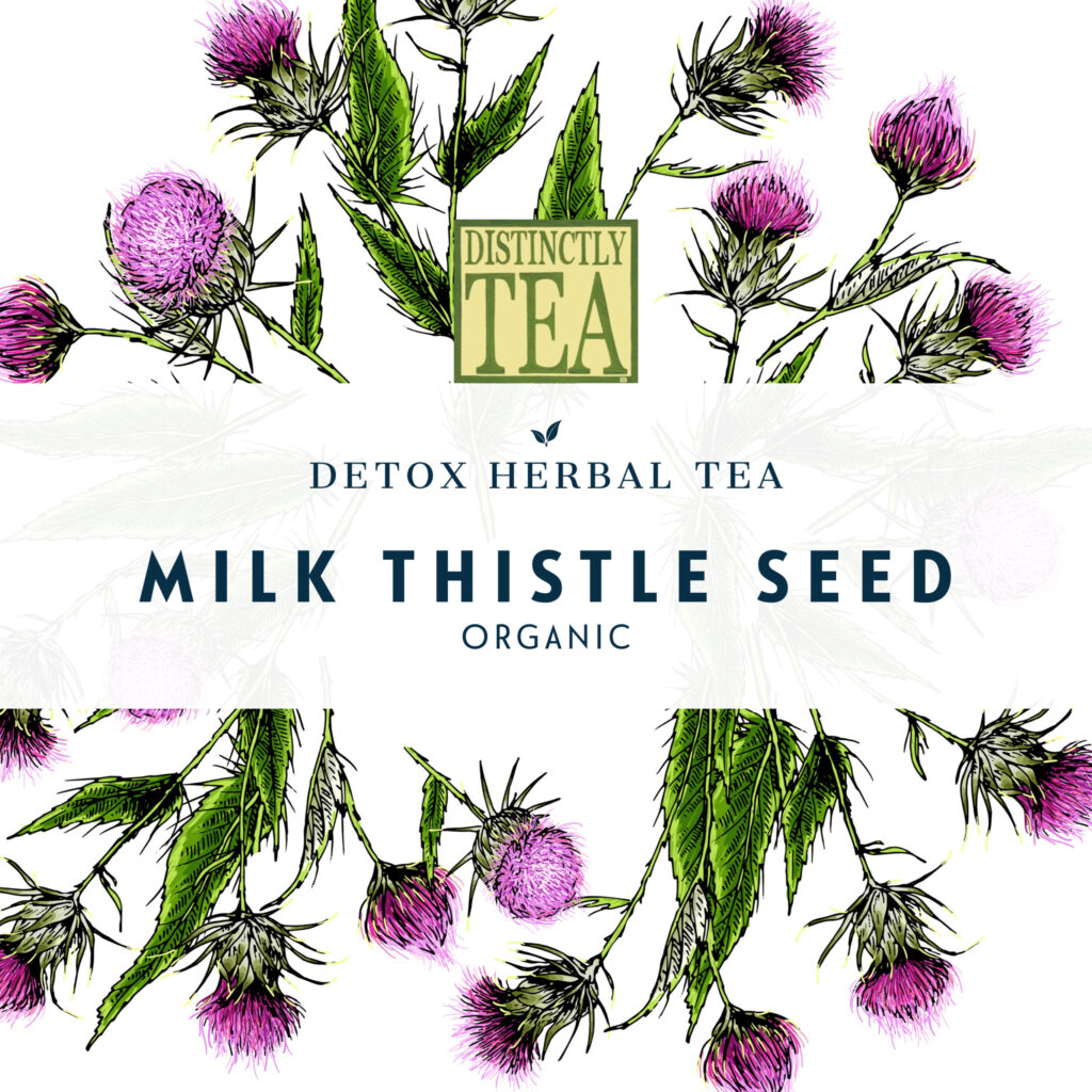 1435 - Milk Thistle Seed Organic Herbal Tea distinctly tea