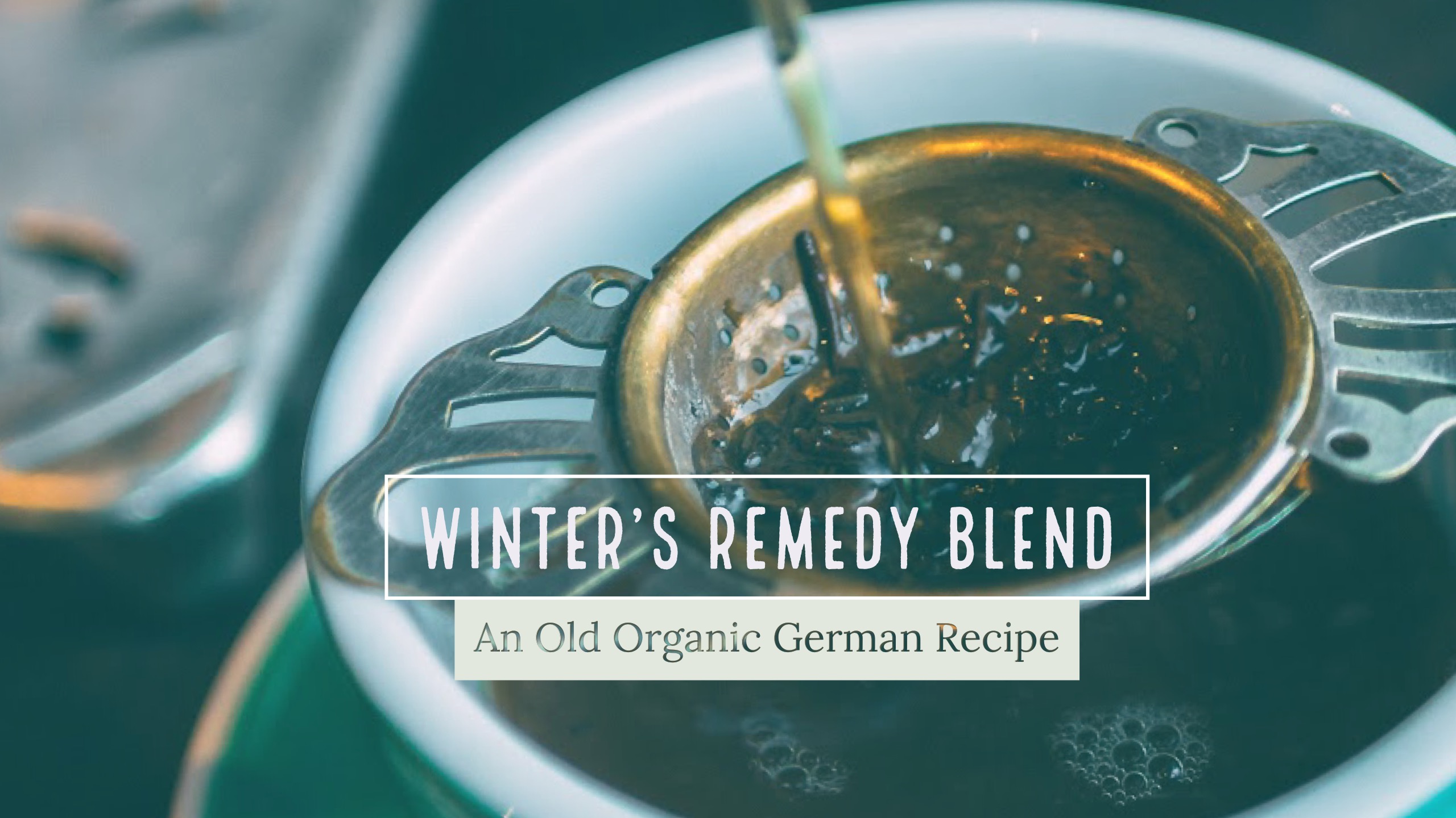 winters remedy tea from Distinctly Tea Inc.