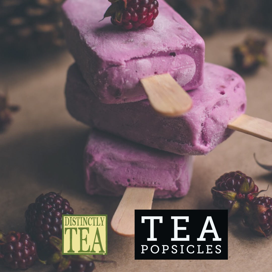 TEA Popsicle recipes from distinctly tea inc