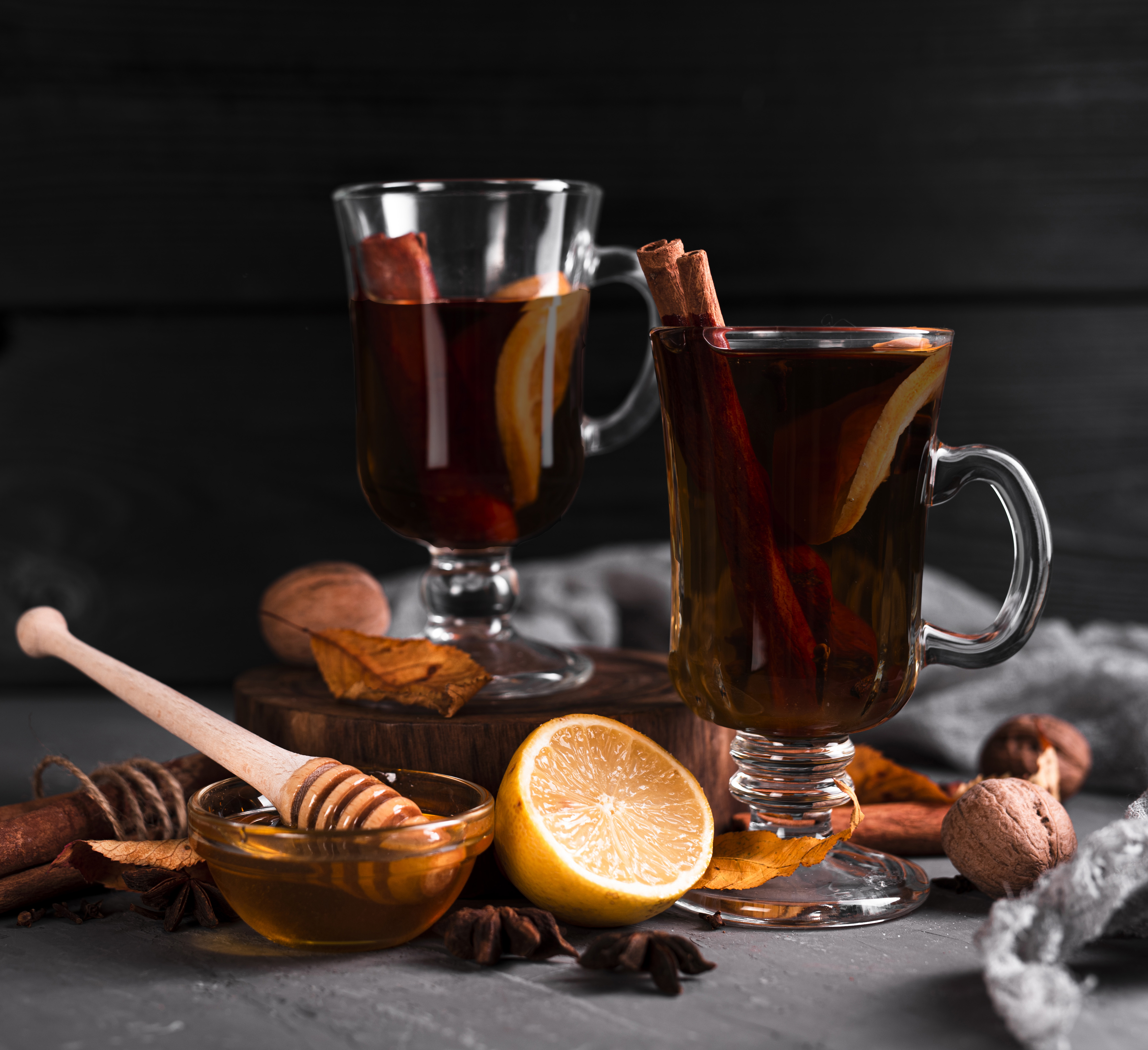 Hot apple cider chai tea recipe from Distinctly Tea Inc