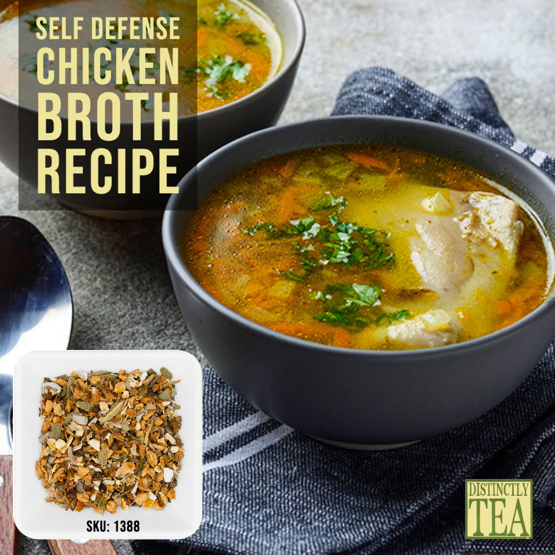 self defence chicken broth recipe distinctly tea