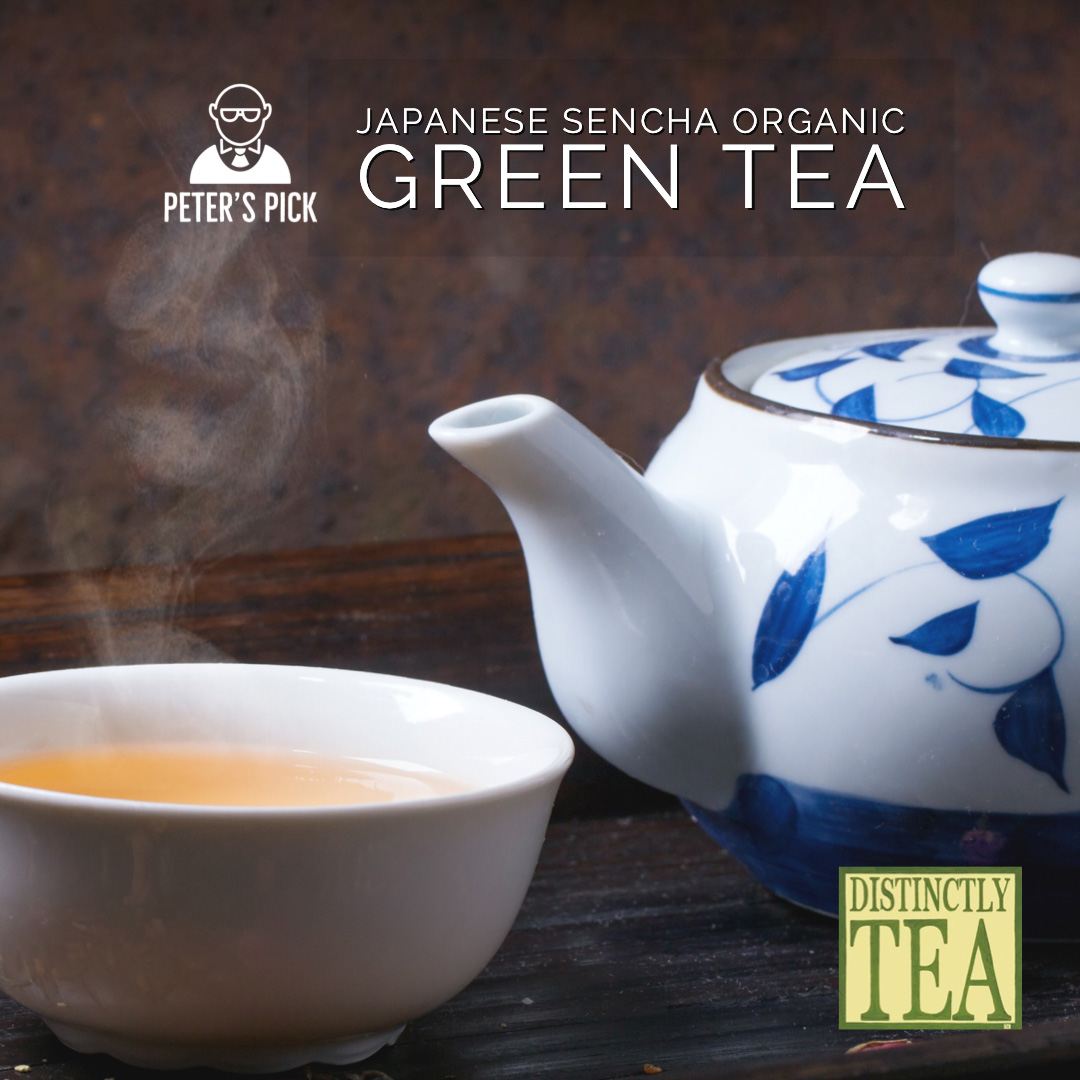 Japanese Sencha Organic Green Tea from distinctly tea 2