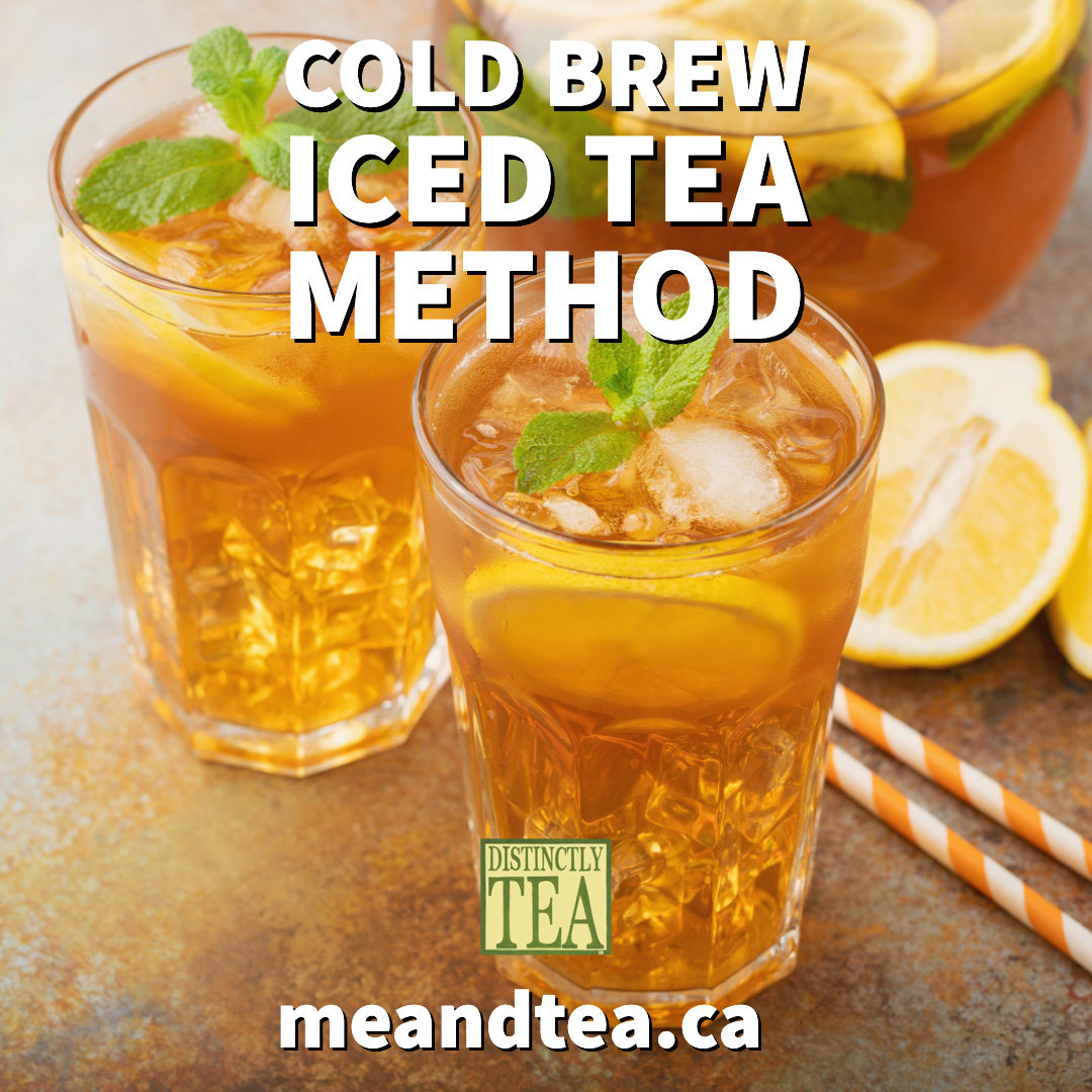 Cold Brew Iced Tea Method from Distinctly tea