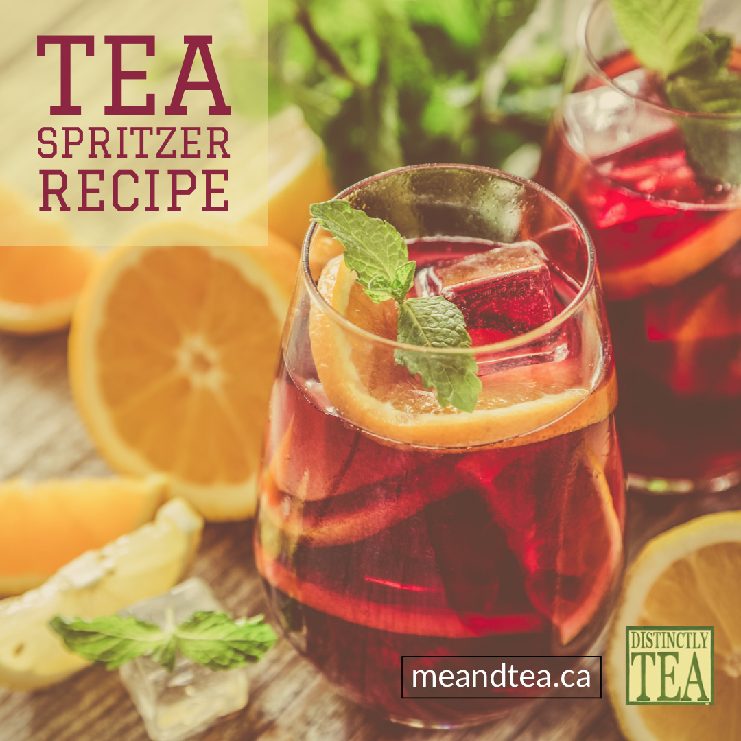 TEA Spritzer recipe from distinctly tea