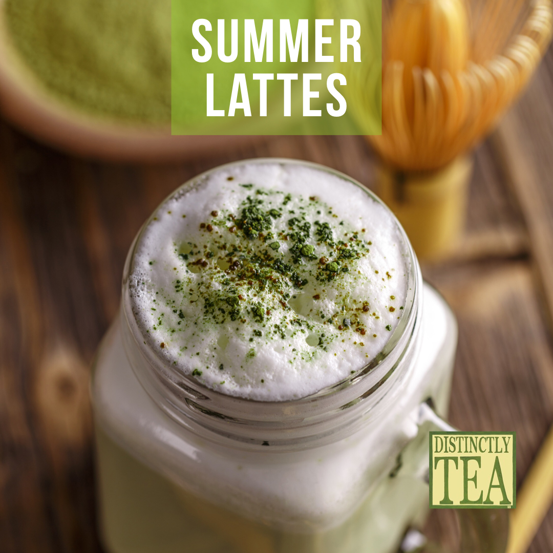 summer lattes from distinctly tea
