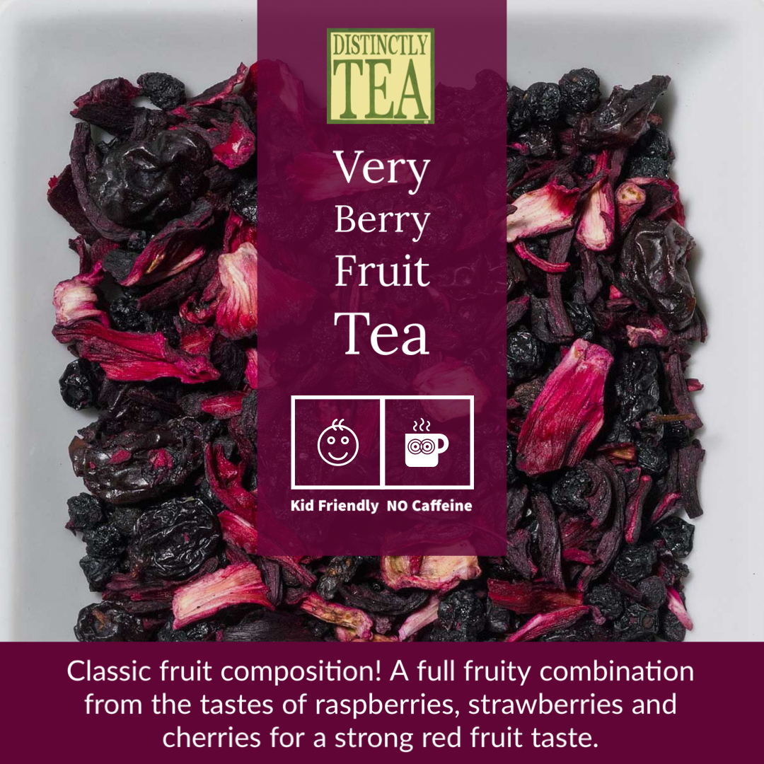 Very Berry Fruit ICED Tea - distinctly tea inc SKU 8730-50