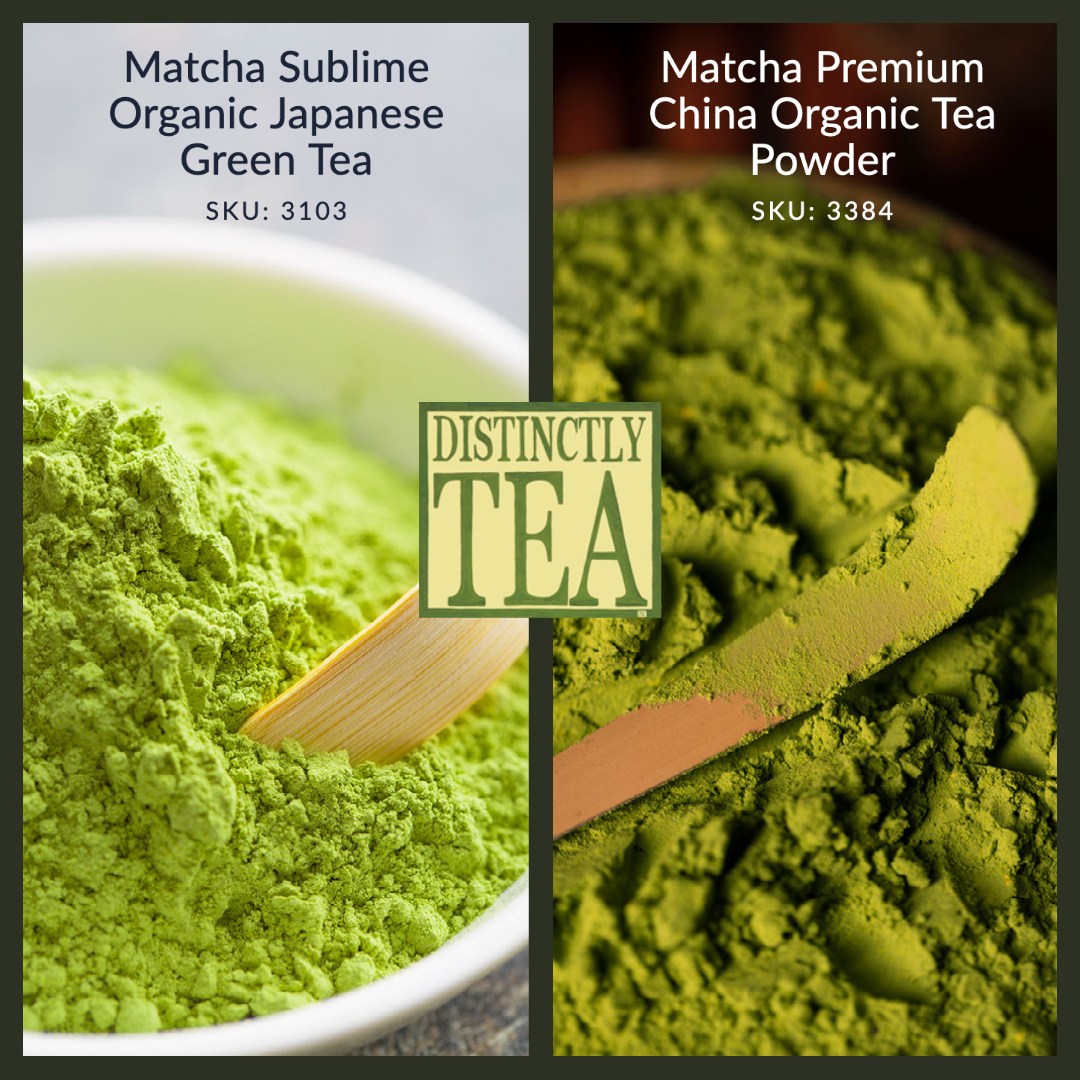 2 types of matcha- distinctly tea order matcha online